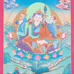 Guru Rinpoche Thangka Painting