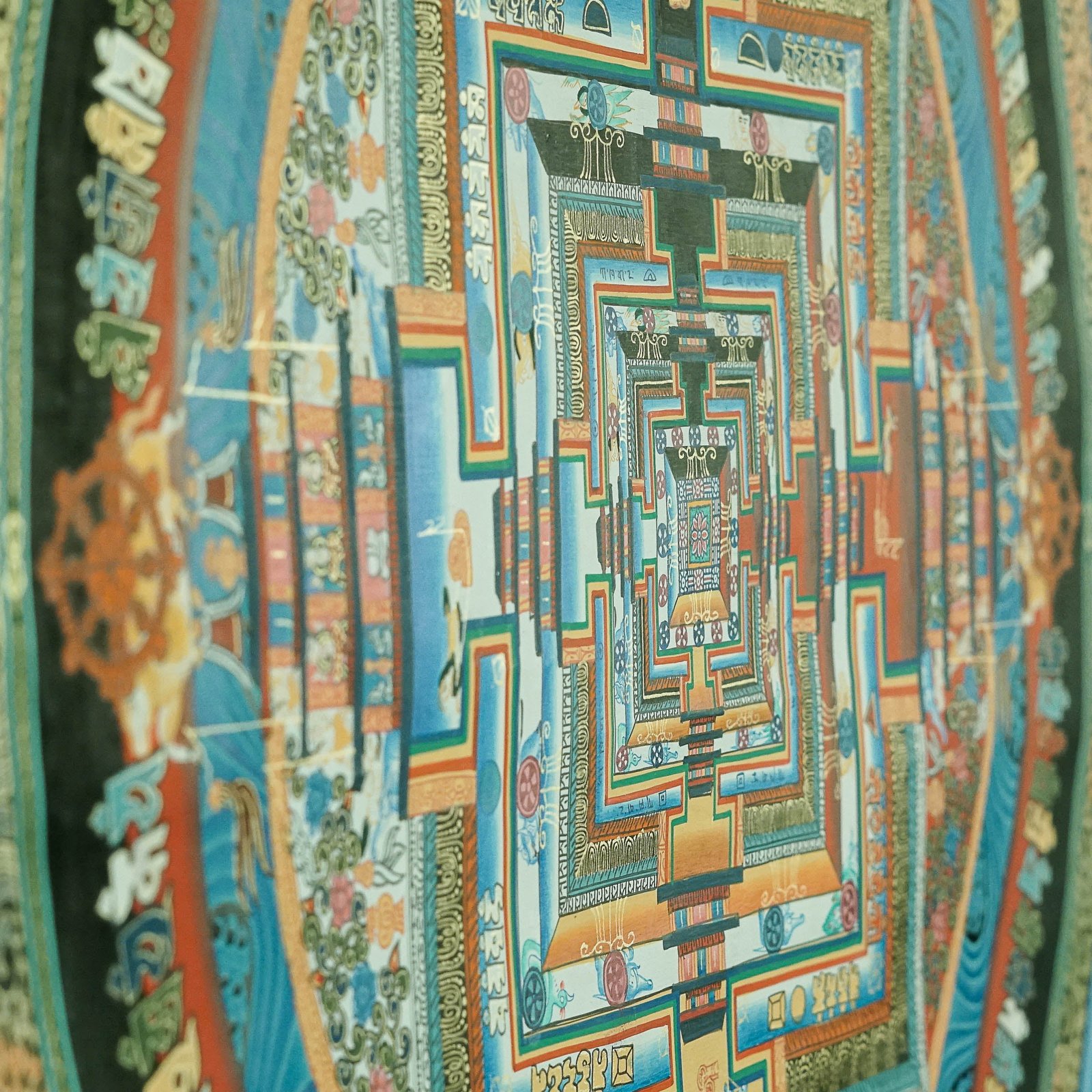 Kalchakra Mandala Thangka Painting - Image 7
