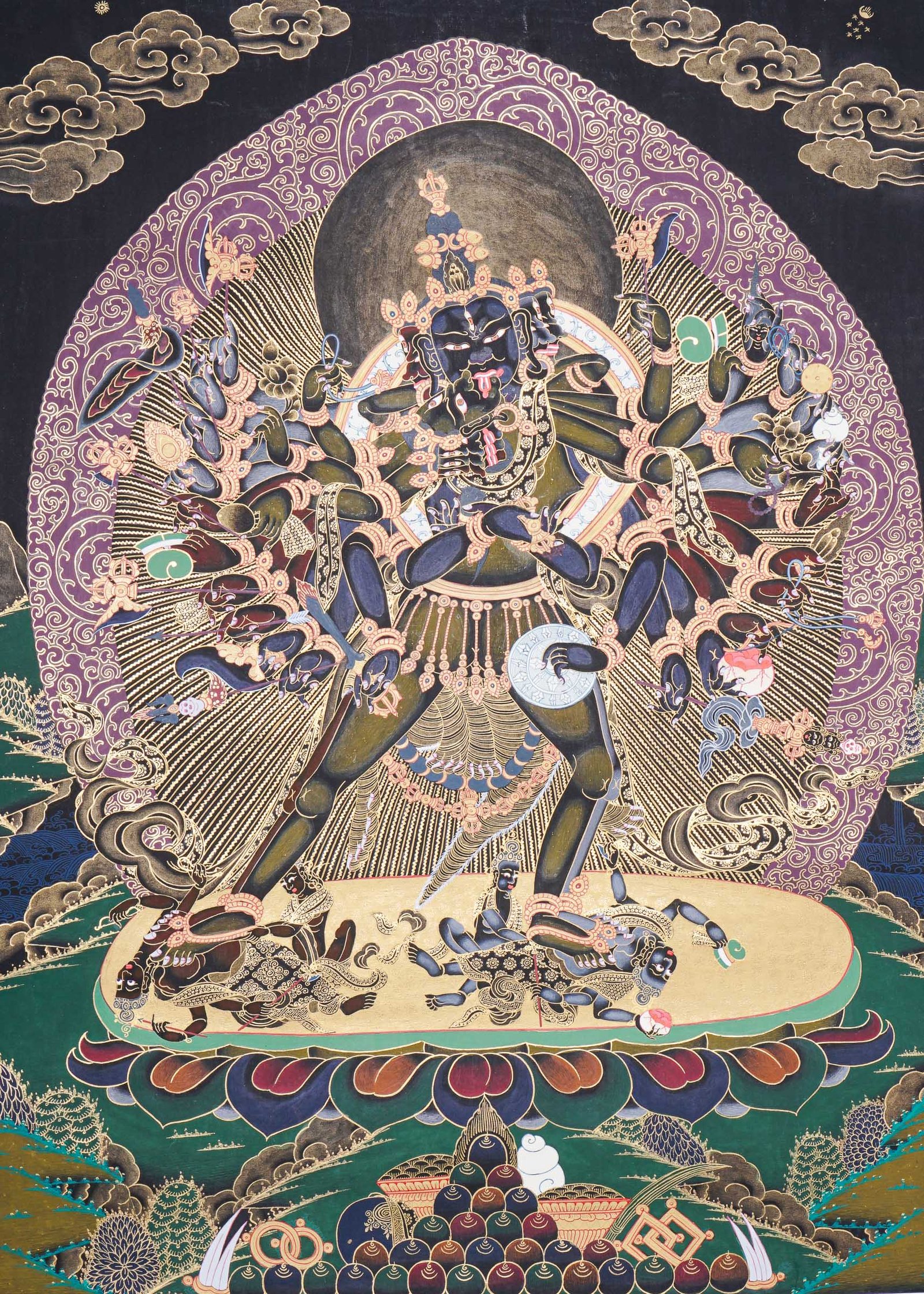 Kalachakra Shakti Thangka