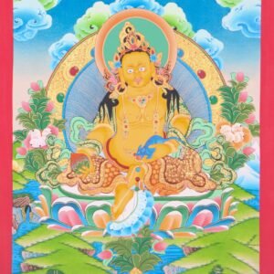 Kuber- Zambala Thangka Painting