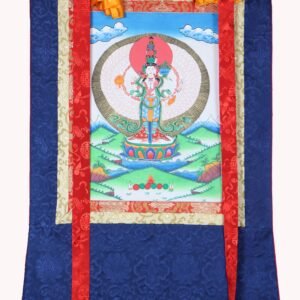 Avalokiteshvara Brocade Thangka