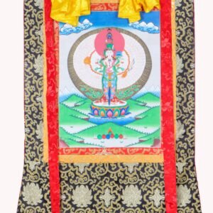 Avalokiteshvara Brocade Thangka