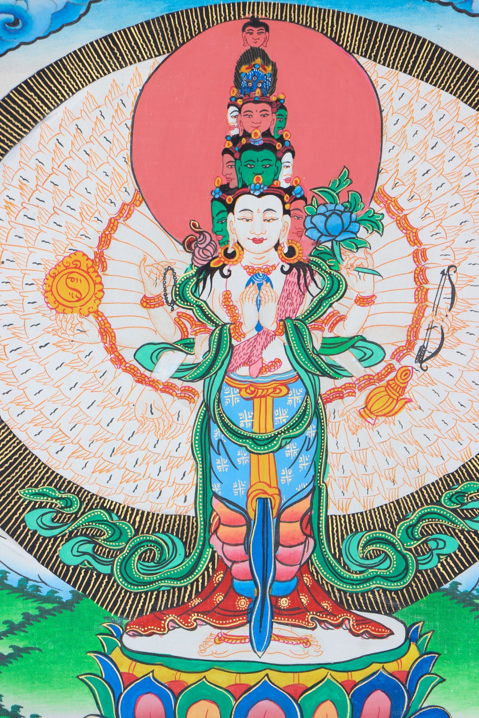 Lokeshwor Brocade Thangka - Image 3