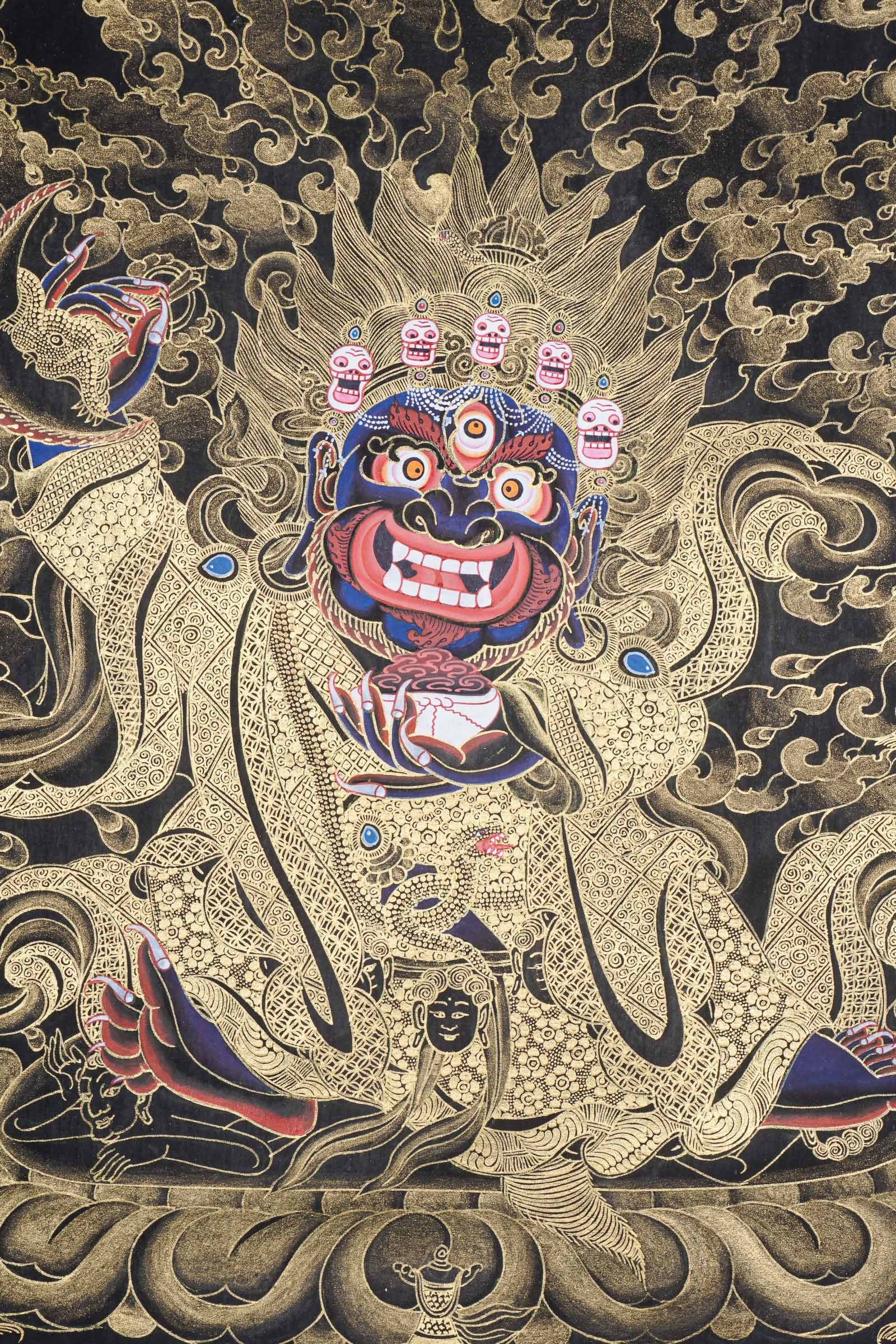 Mahakala Thangka Painting - Image 4