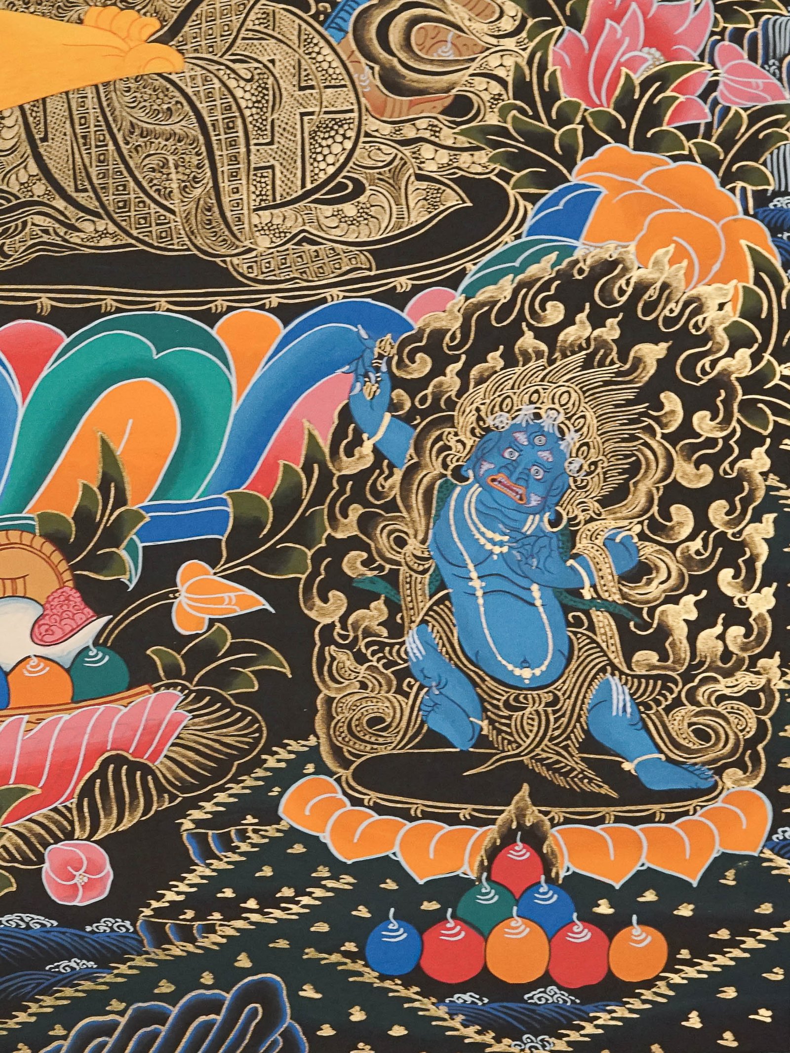 Manjushree Thangka Painting - Image 4