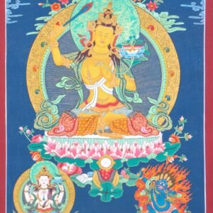 Manjushri Thangka Painting