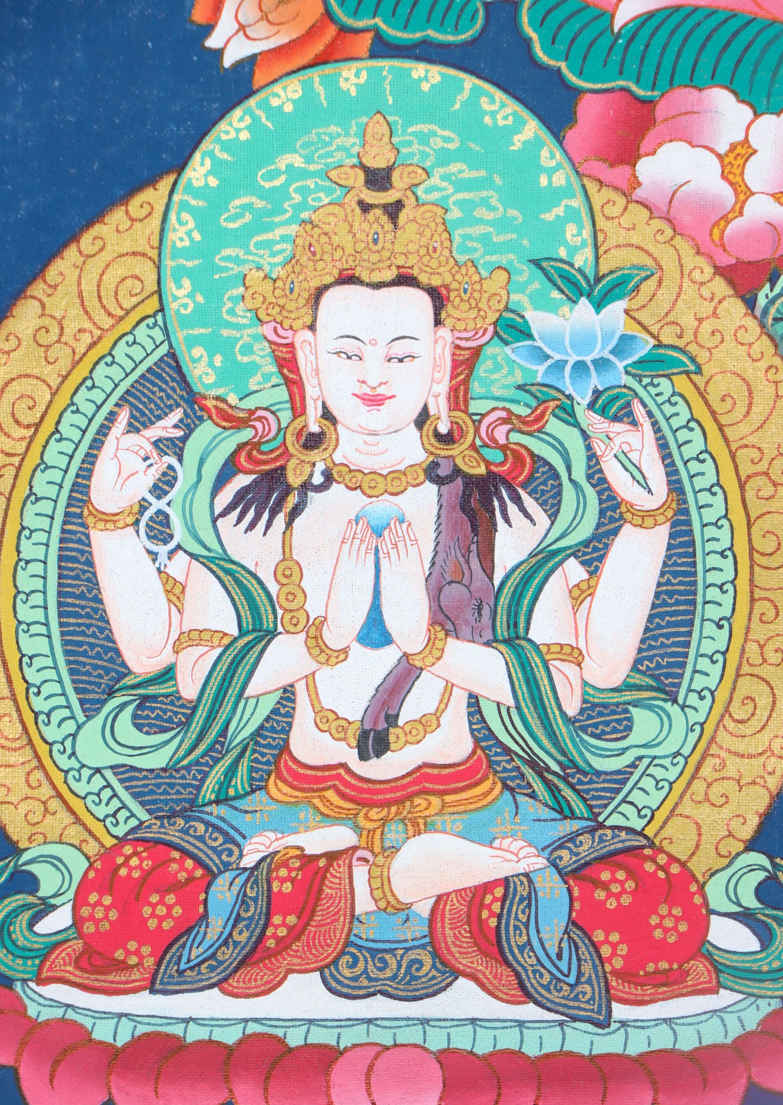 Manjushri Thangka Painting - Image 4