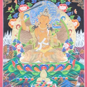 Manjushri Thangka Painting