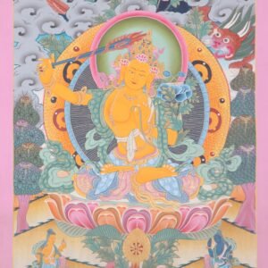 Tibetan Manjushri Thangka