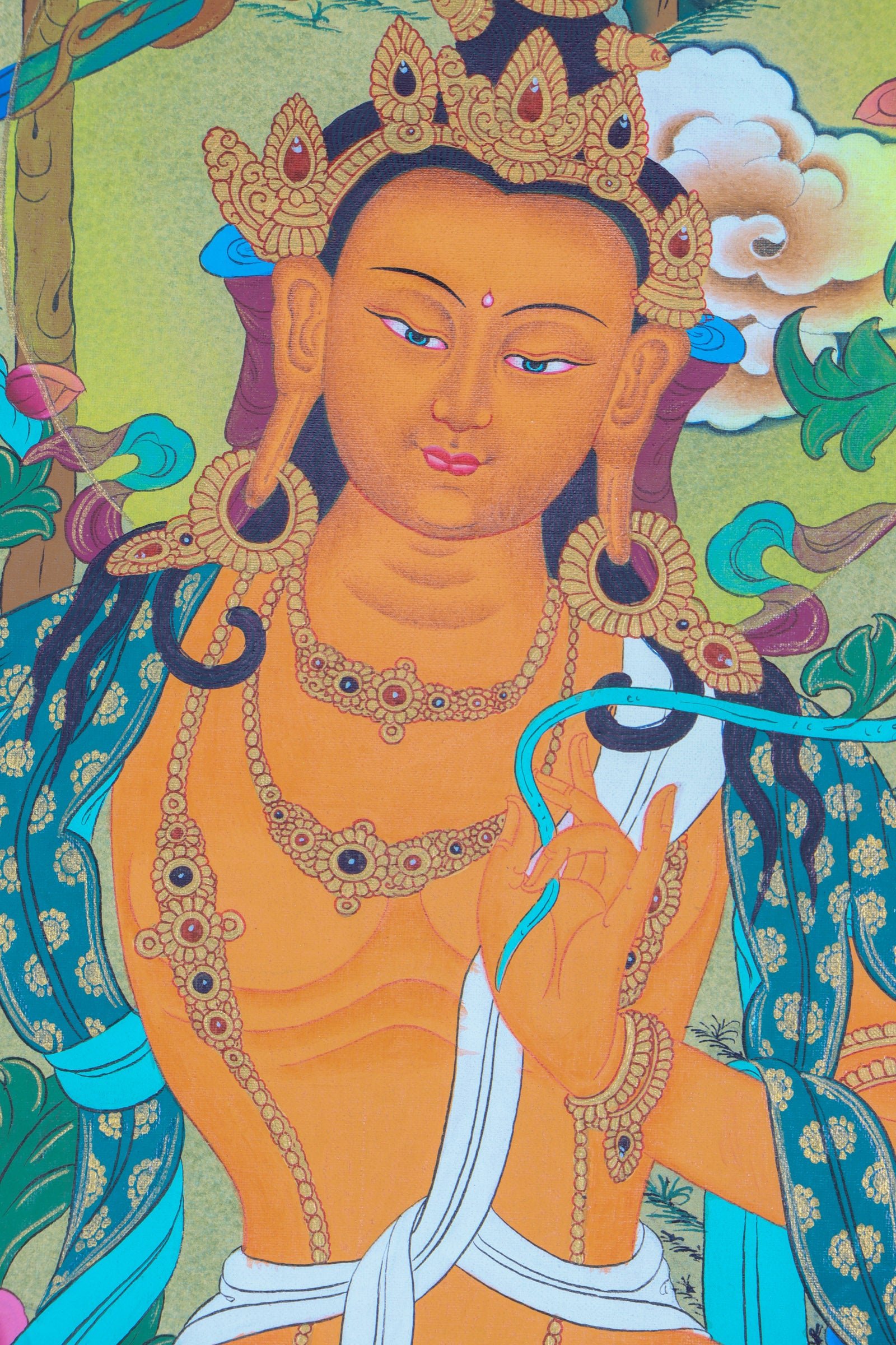 Manjushri Thangka Painting - Image 4