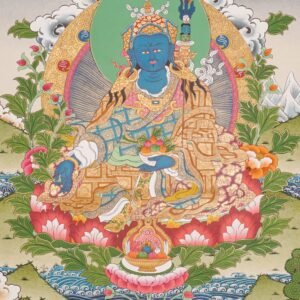 Medicine Guru Thangka Painting