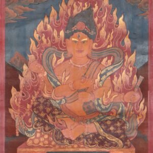 Antique Newari Chengresi Thangka