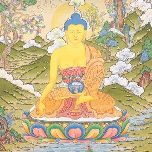 Shakyamuni Buddha Thangka Painting