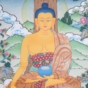 Shakyamuni Buddha Thangka Painting