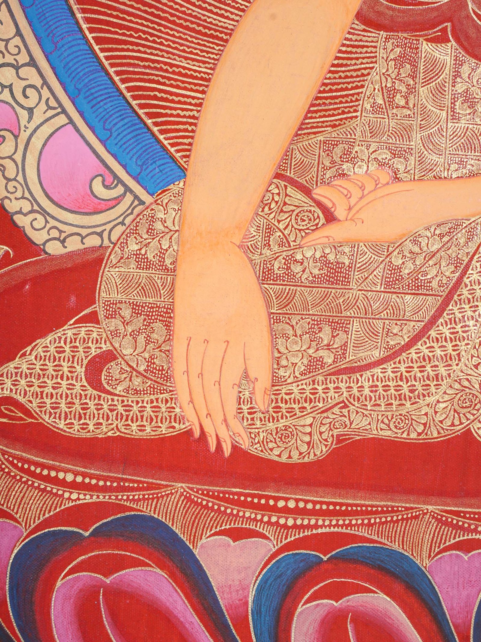 Shakyamuni Buddha Thangka Painting - Image 5