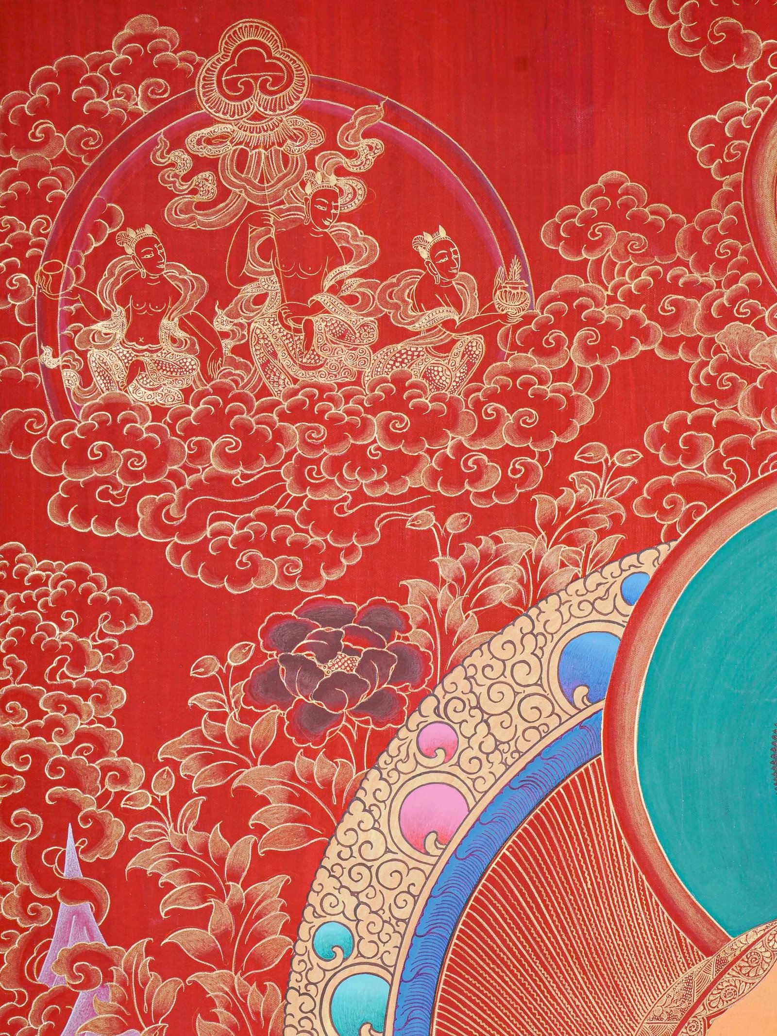 Shakyamuni Buddha Thangka Painting - Image 7