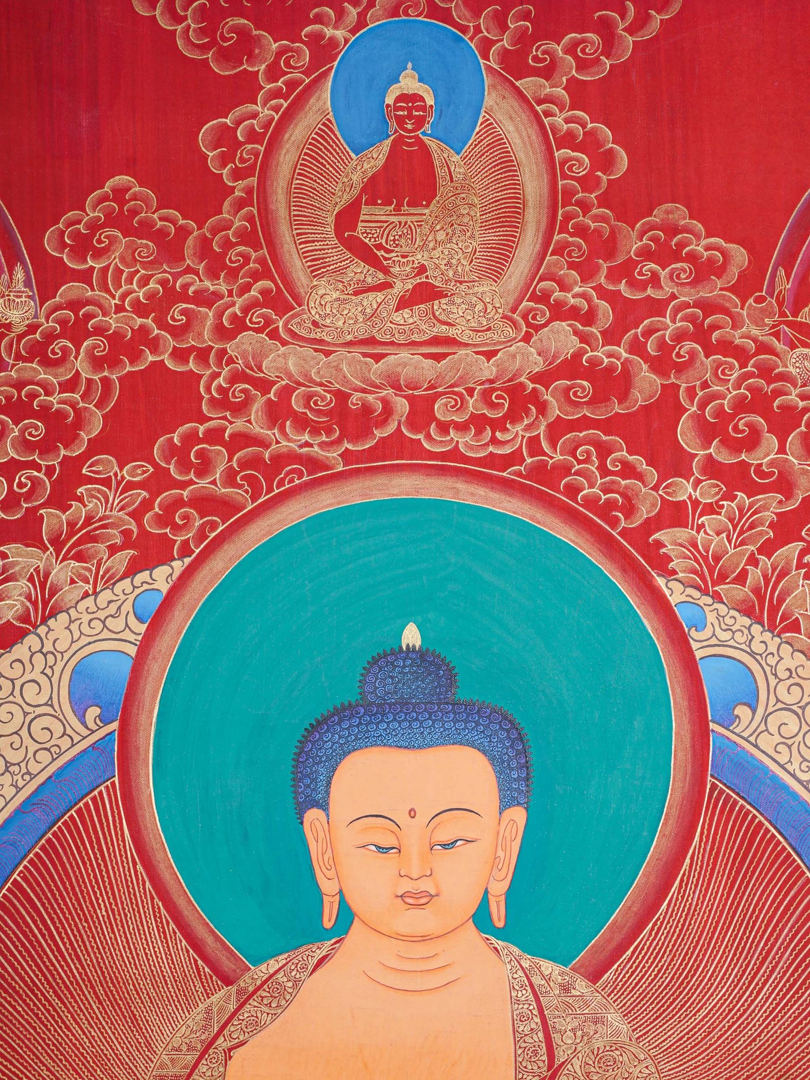 Shakyamuni Buddha Thangka Painting - Image 9