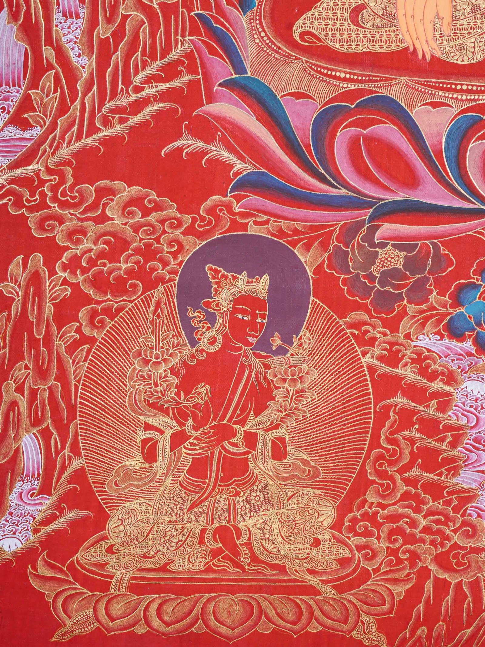 Shakyamuni Buddha Thangka Painting - Image 2