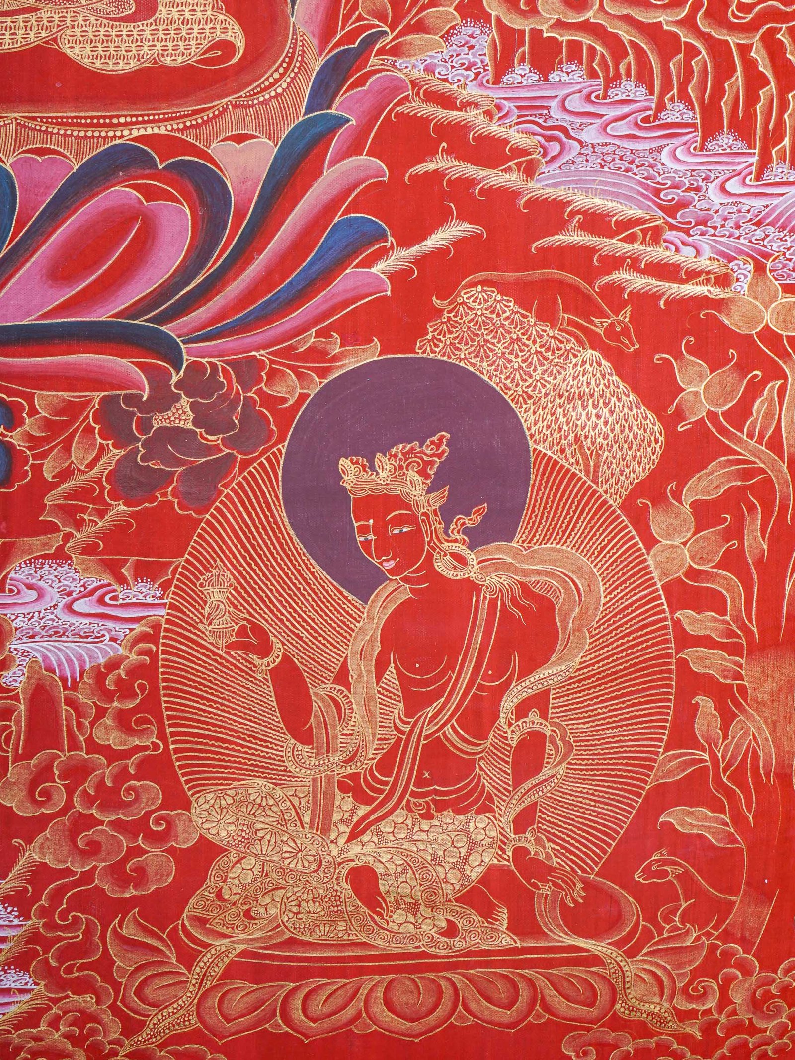 Shakyamuni Buddha Thangka Painting - Image 3