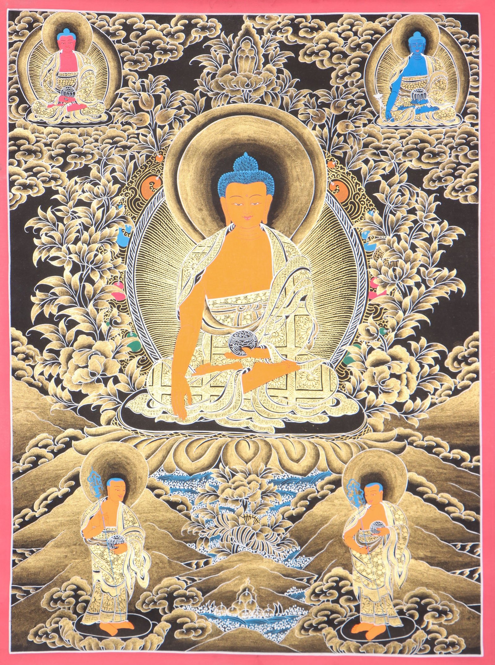Shakyamuni Buddha Thangka