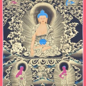 Shakyamuni Buddha Thangka Painting