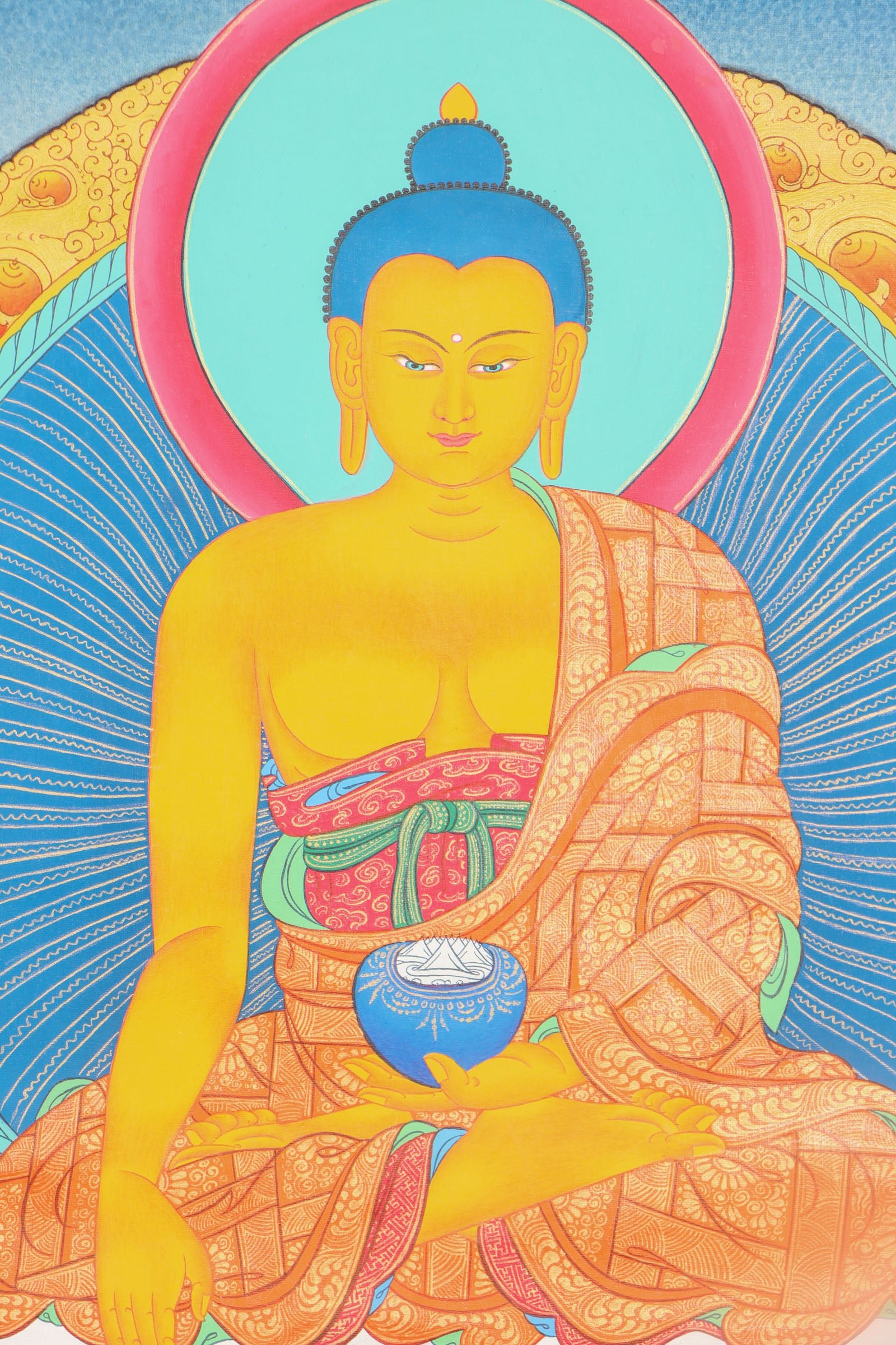 Shakyamuni Buddha Thangka - Image 3