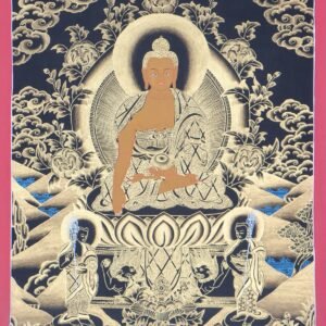 Shakyamuni Buddha Thangka Painting