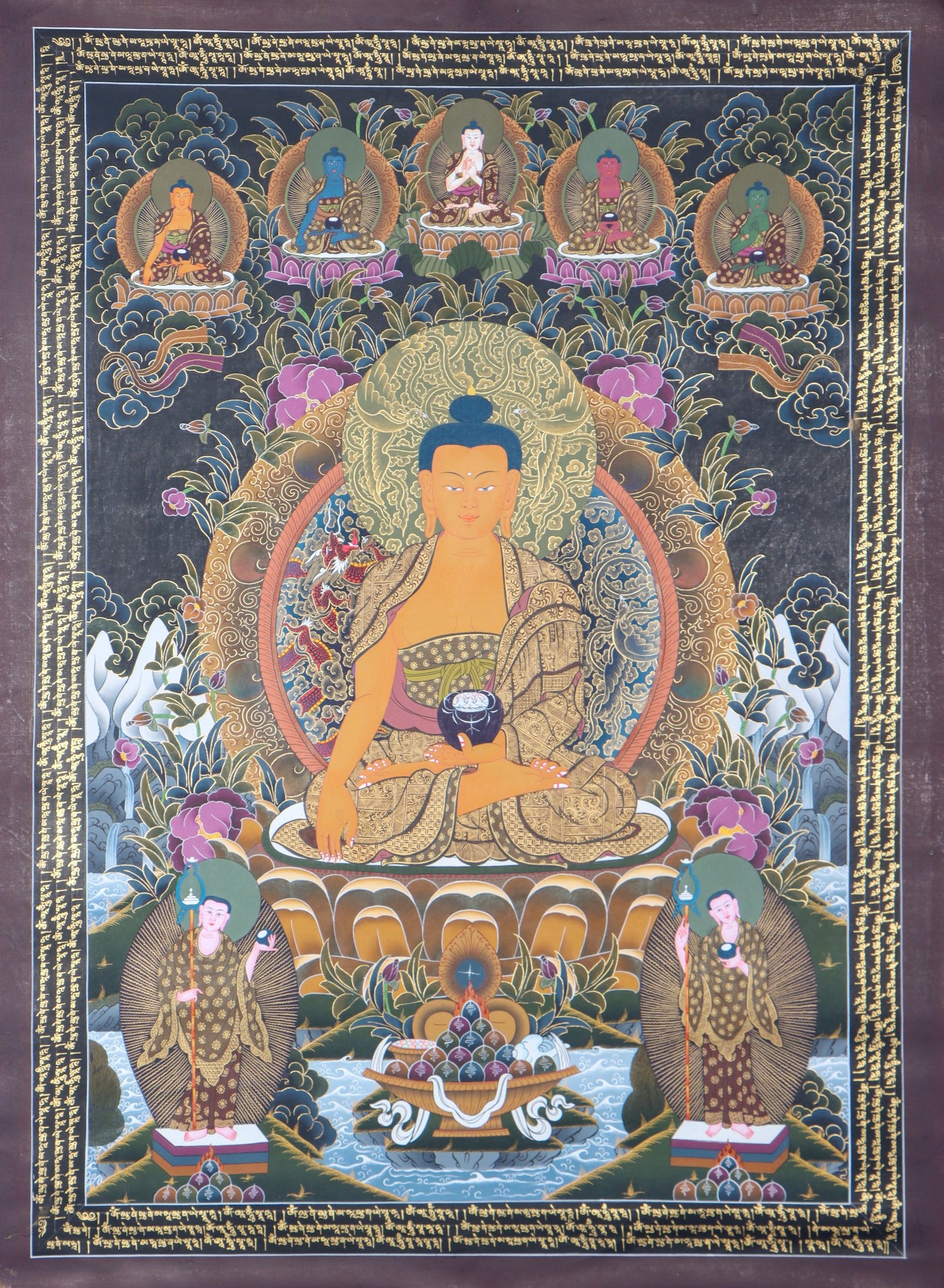 Shakyamuni Buddha Thangka