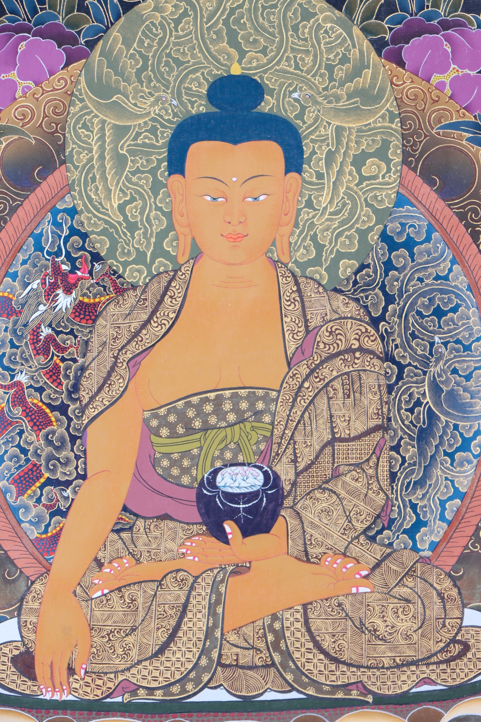Shakyamuni Buddha Thangka - Image 3