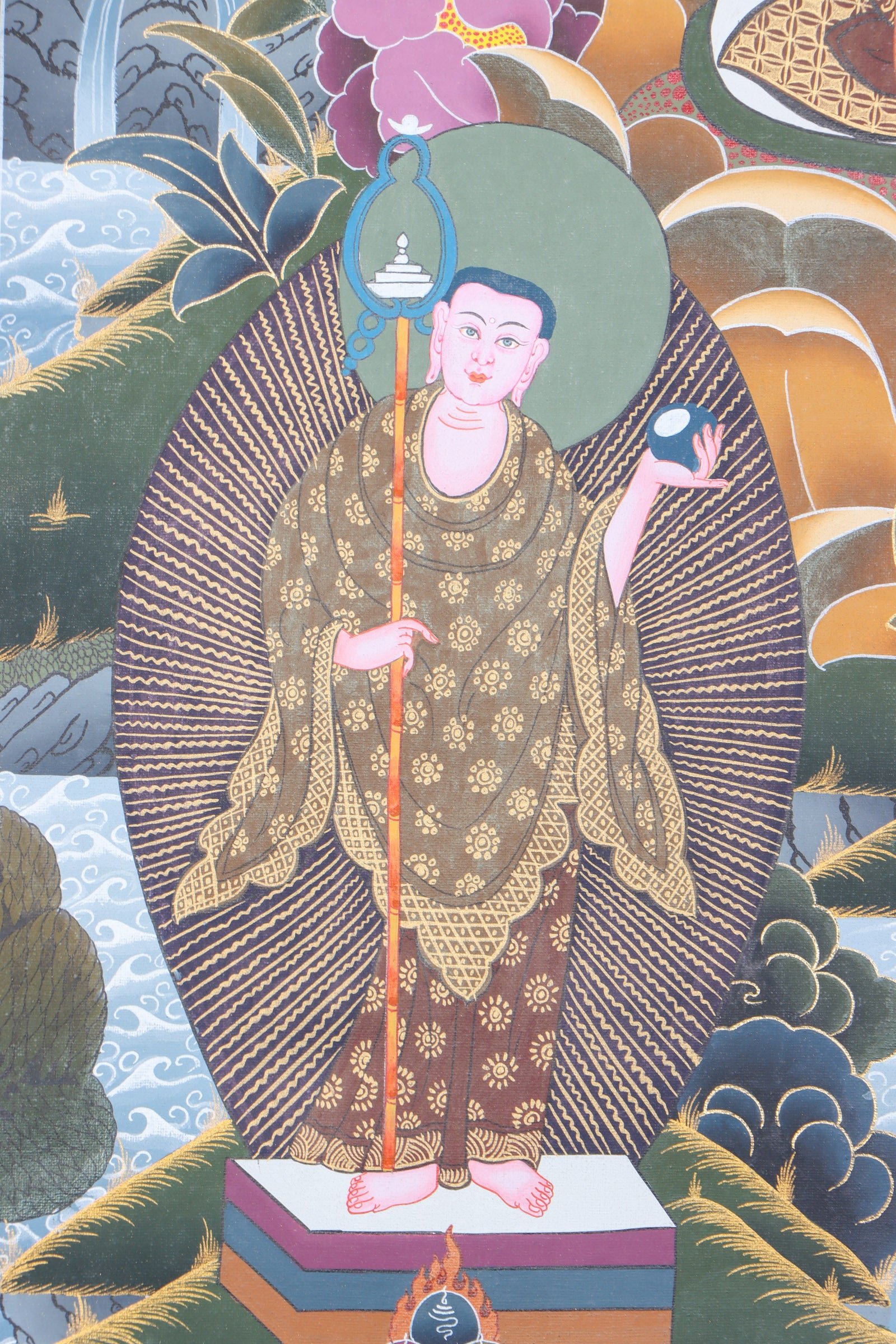 Shakyamuni Buddha Thangka - Image 4