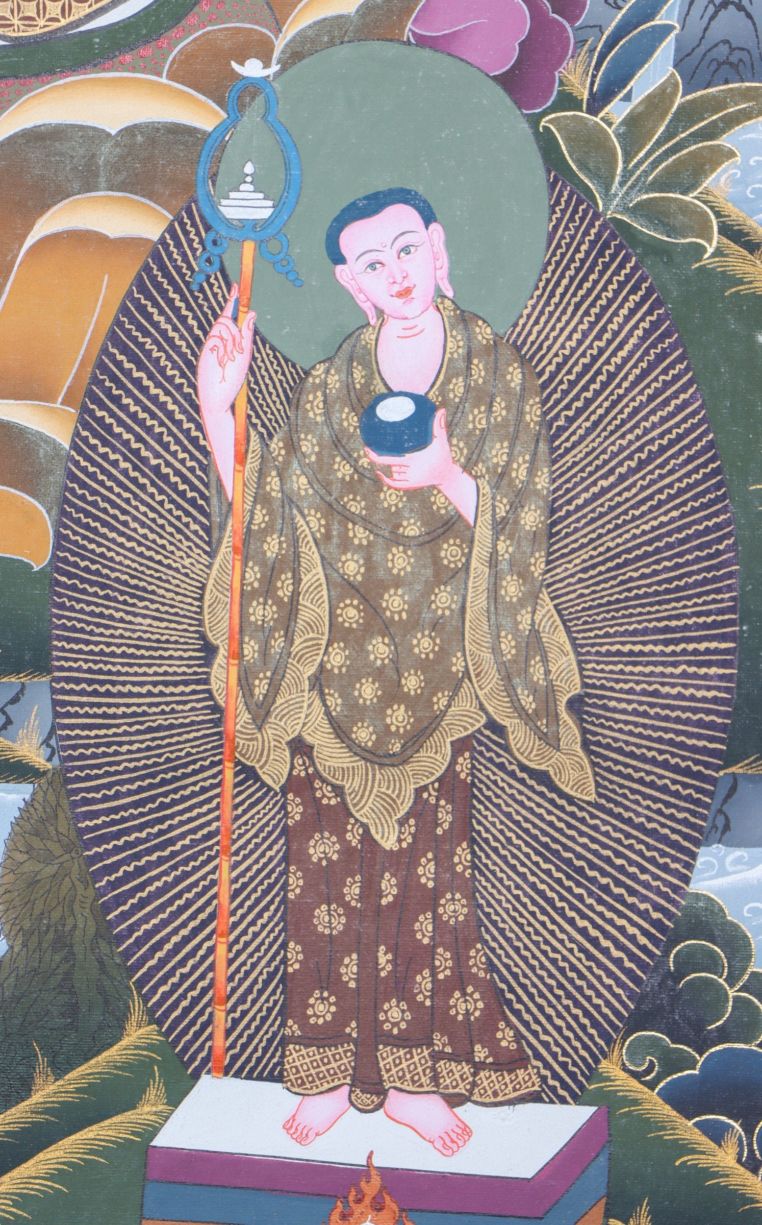 Shakyamuni Buddha Thangka - Image 5