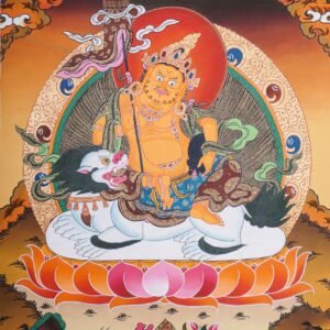 Zambala Thangka Painting