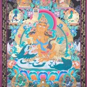 Zambala Thangka Painting