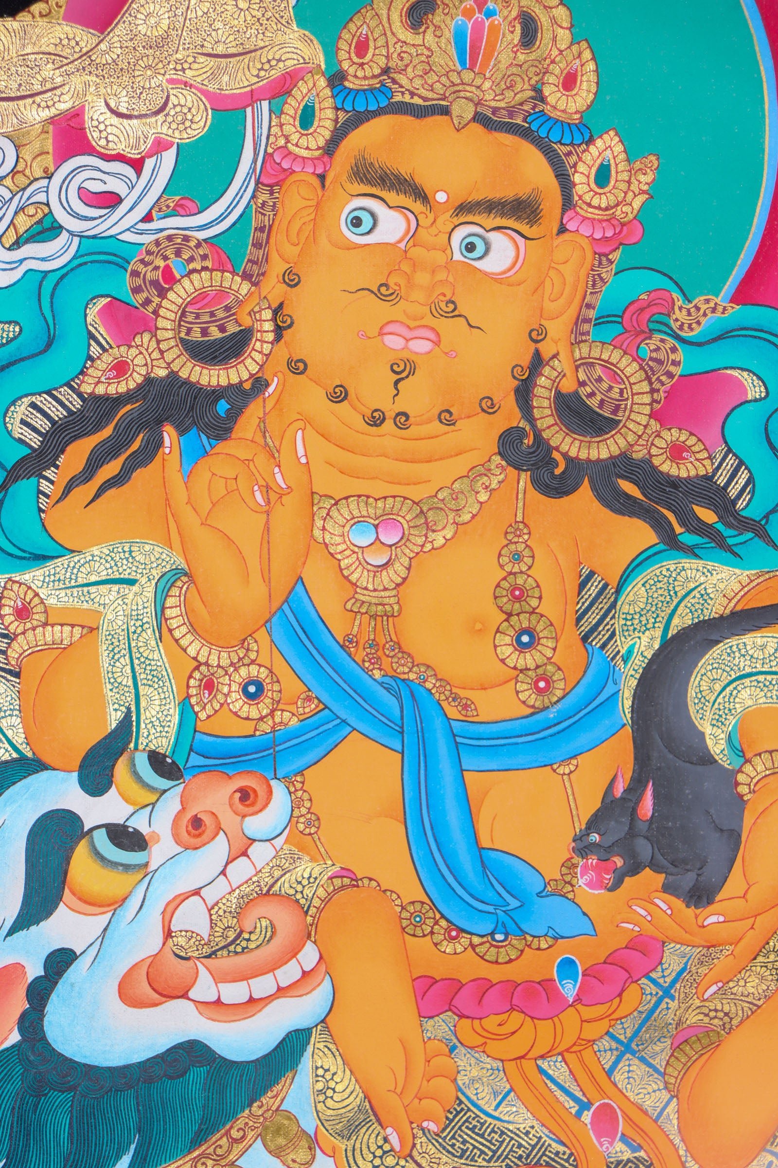 Zambala Thangka Painting - Image 3