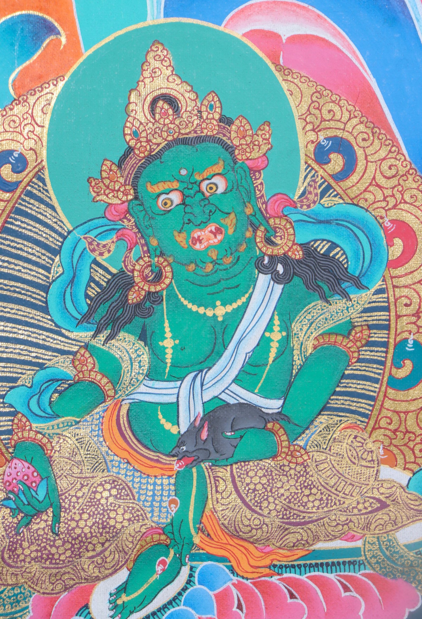 Zambala Thangka Painting - Image 5