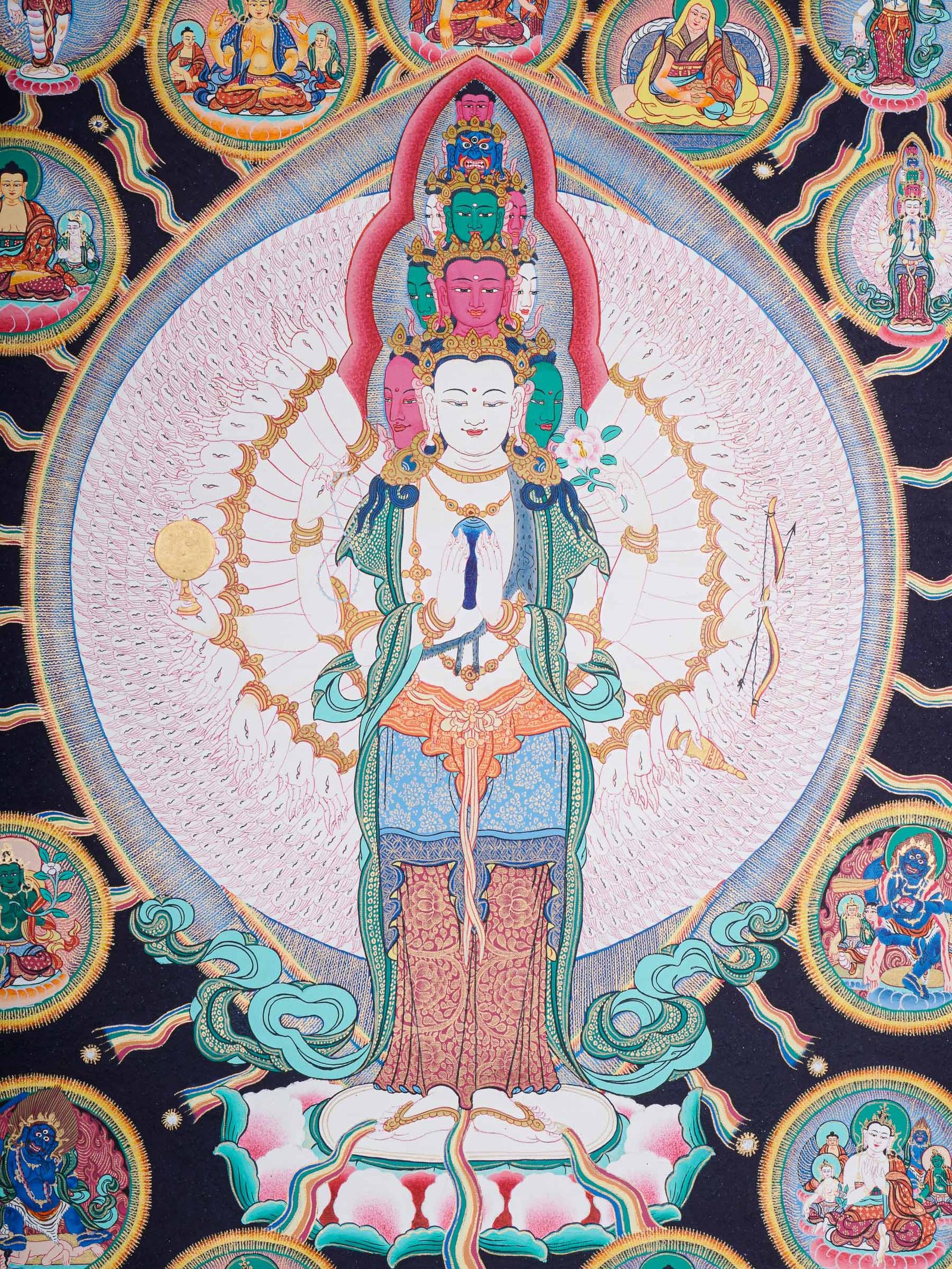 Avalokiteshvara Thangka Painting - Image 12