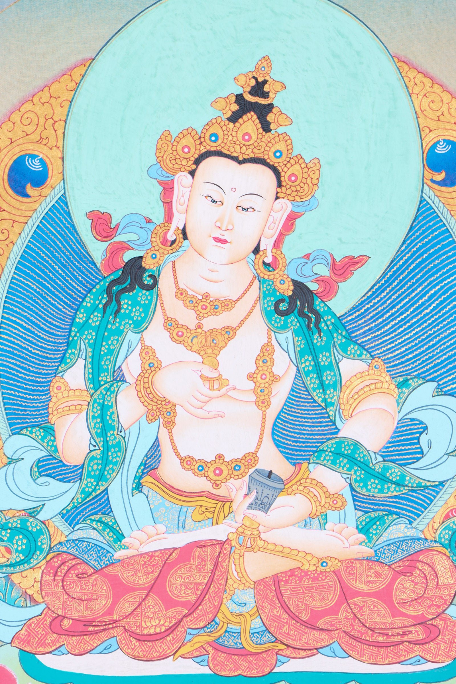 Vajrasattva Thangka Painting - Image 3
