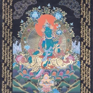 Authentic Green Tara Thangka
