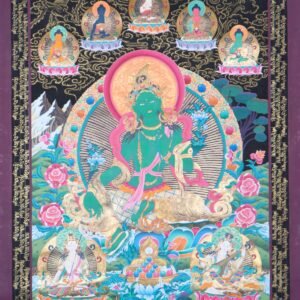 Green Tara Thangka