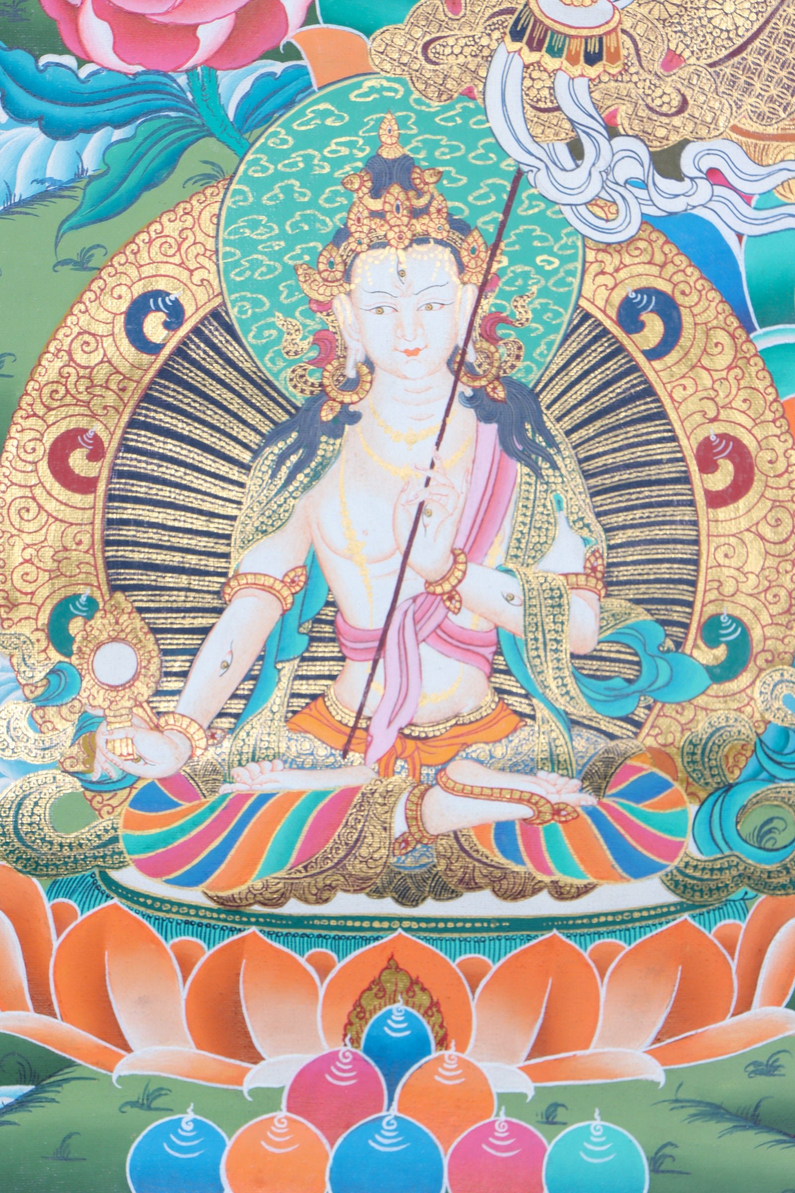 Green Tara Thangka - Image 4