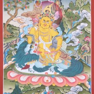 Singh Zambala Thangka Painting