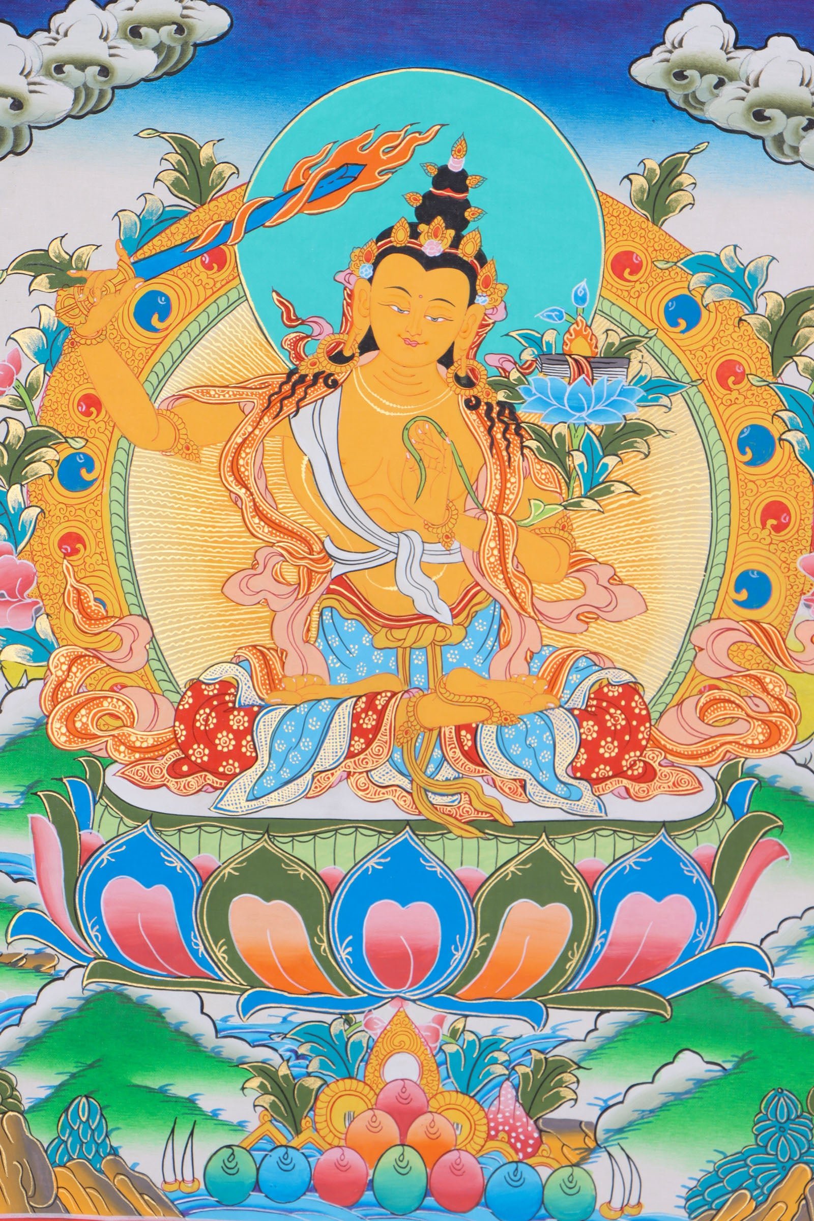 Manjushri Thangka - Image 2