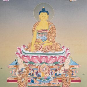 Thangka Painting of Shakyamuni Buddha