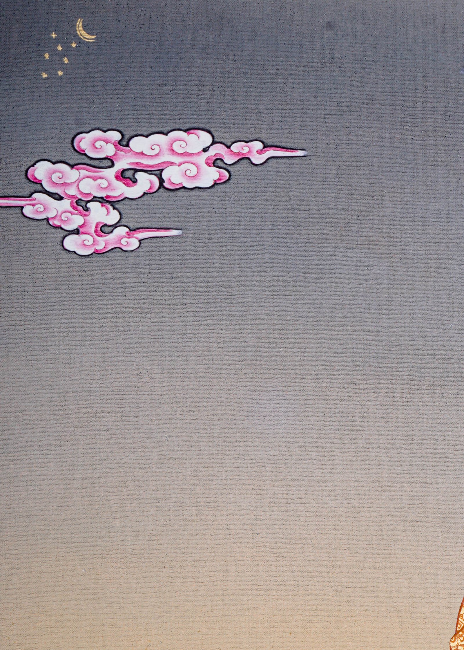 Thangka Painting of Shakyamuni Buddha - Image 7