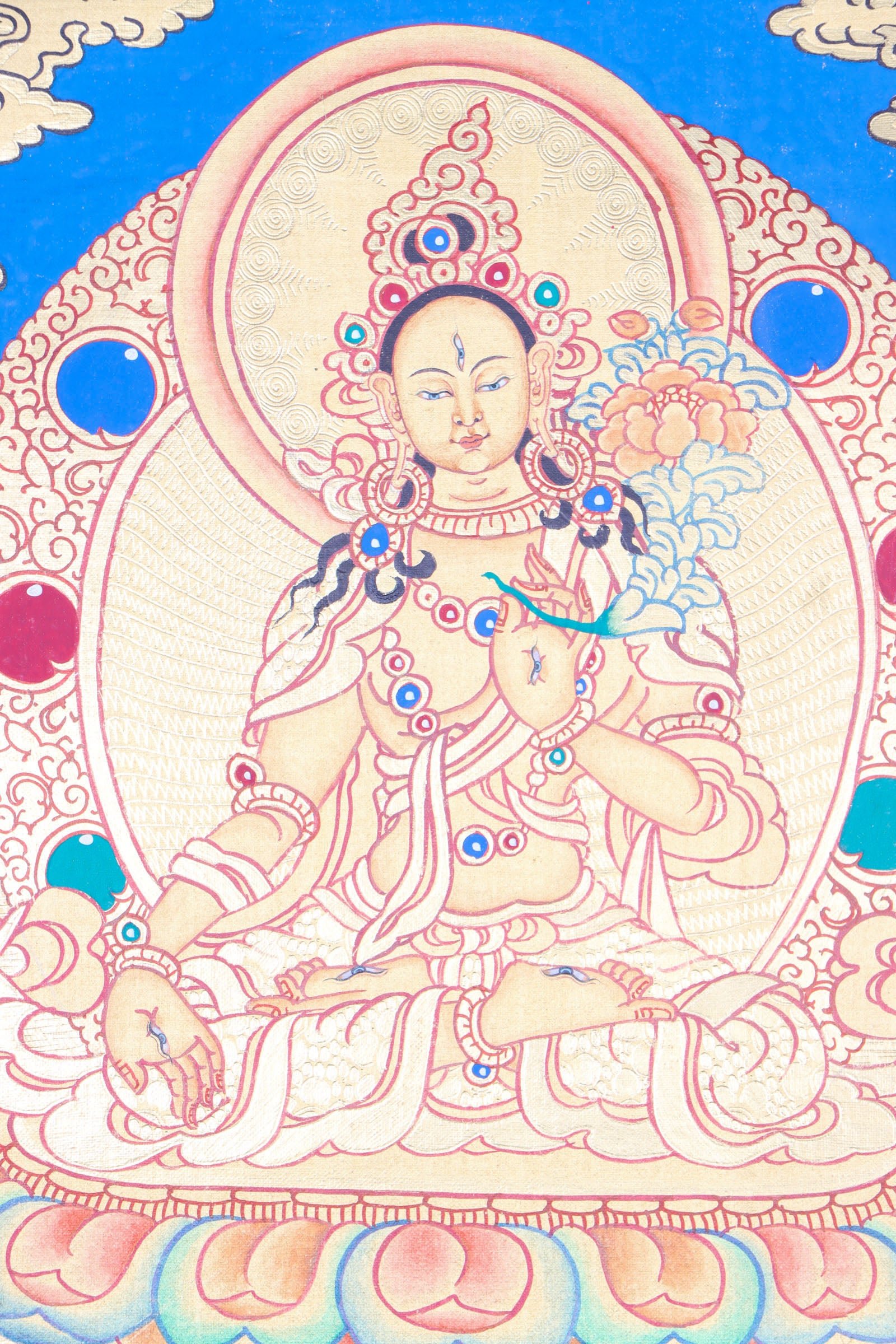 White Tara Thangka - Image 3