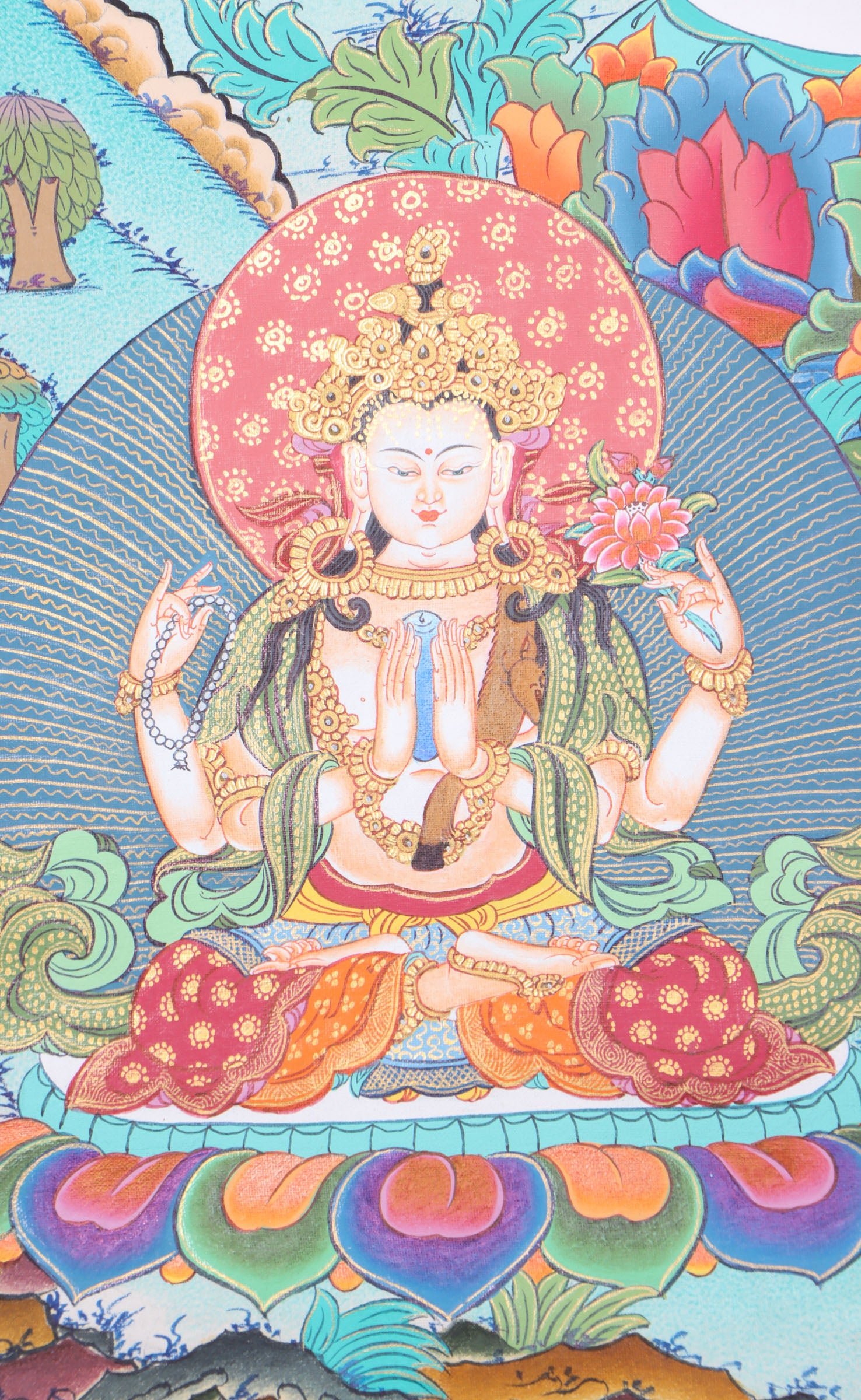 Manjushri Thangka - Image 4