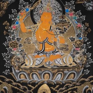 Manjushri Thangka - Bodhisattva of Wisdom