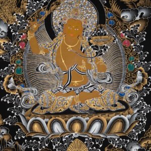 Manjushri Enlightenment Thangka