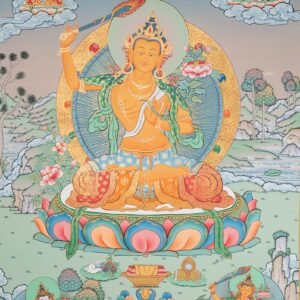 Manjushri Thangka for Wisdom
