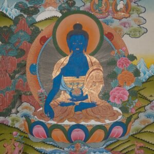 Sacred Medicine Buddha Thangka
